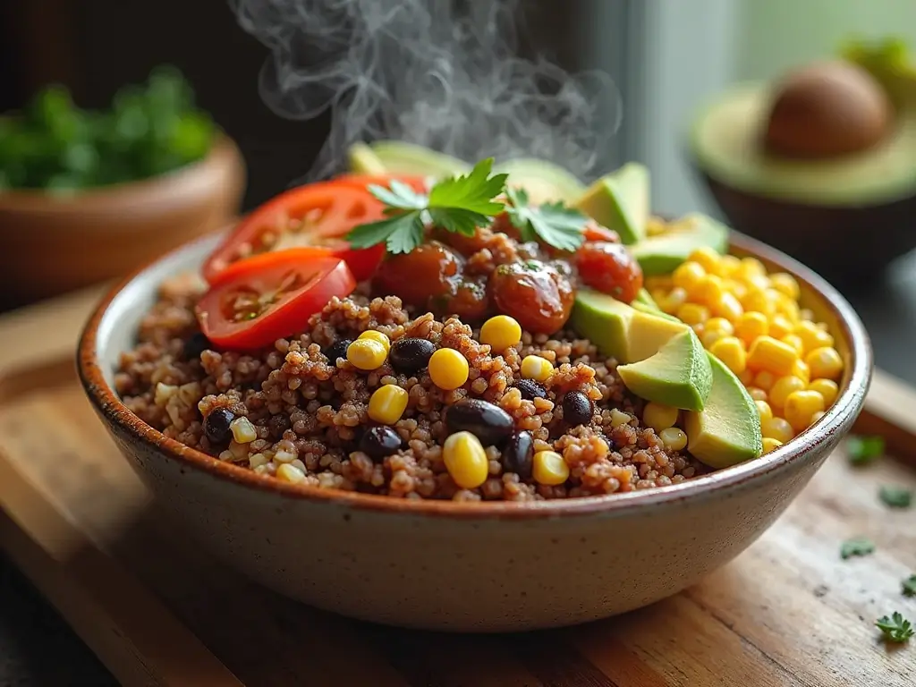 Burrito Bowl mit Rinderhack