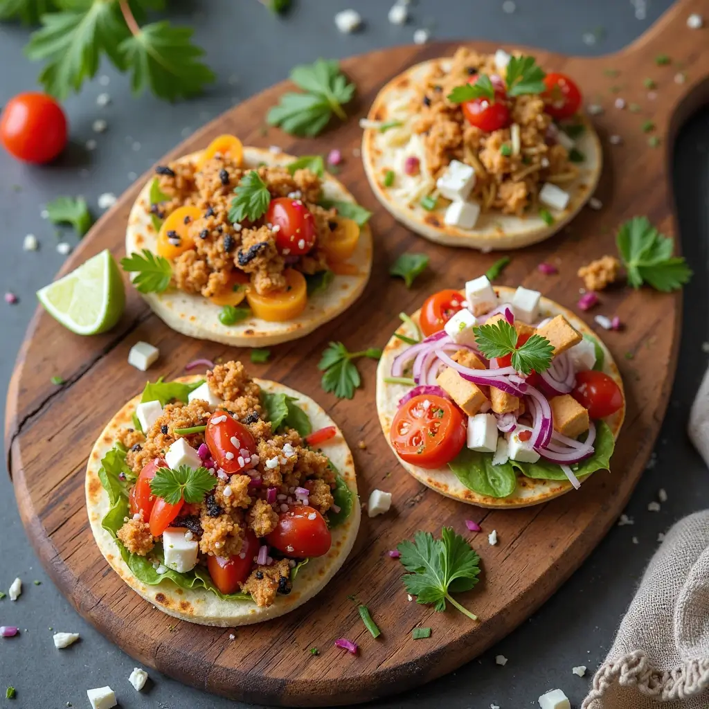 Tortilla mit Hackfleisch