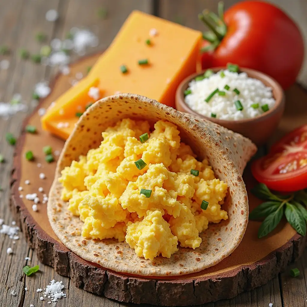 Frühstückswrap