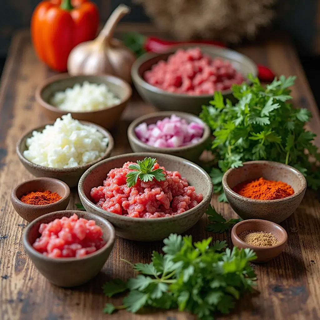 Tortilla mit Hackfleisch